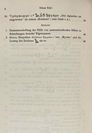 Neue Deutungen keilschriftlicher Umschreibungen ägyptischer Wörter und Personennamen