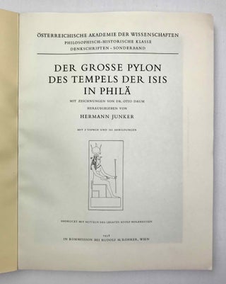 Der grosse Pylon des Tempels der Isis in Philä