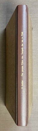 Item #M1845i Der grosse Pylon des Tempels der Isis in Philä. JUNKER Hermann