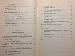 Ägyptische Ärzte und ägyptische Medizin am hethitischen Königshof. Neue Funde von Keilschriftbriefen Ramses II. aus Bogazköy.