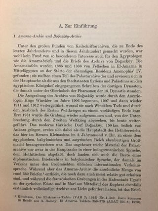Ägyptische Ärzte und ägyptische Medizin am hethitischen Königshof. Neue Funde von Keilschriftbriefen Ramses II. aus Bogazköy.