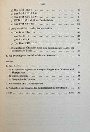Ägyptische Ärzte und ägyptische Medizin am hethitischen Königshof. Neue Funde von Keilschriftbriefen Ramses II. aus Bogazköy.