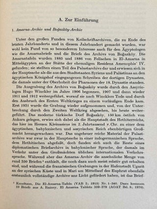 &Auml;gyptische &Auml;rzte und &auml;gyptische Medizin am hethitischen K&ouml;nigshof. Neue Funde von Keilschriftbriefen Ramses II. aus Bogazk&ouml;y.