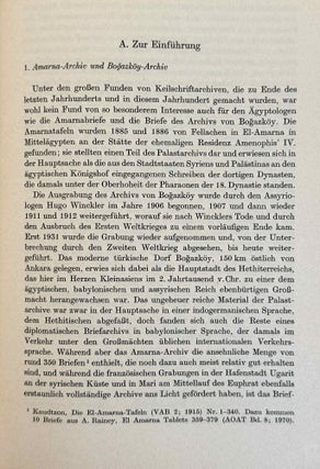 Ägyptische Ärzte und ägyptische Medizin am hethitischen Königshof. Neue Funde von Keilschriftbriefen Ramses II. aus Bogazköy.
