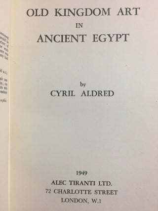 Old Kingdom Art in Ancient Egypt