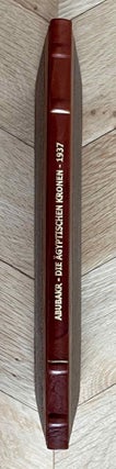 Item #M1873a Untersuchungen über die ägyptischen Kronen. Inaugural-Dissertation zur Erlangung...