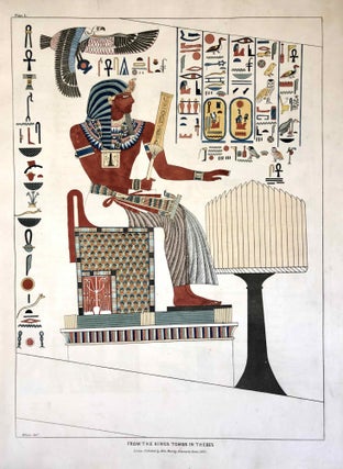 Narrative of the Operations and Recent Discoveries within the Pyramids, Temples, Tombs, and Excavations, in Egypt and Nubia; and of a Journey to the Coast of the Red Sea, in Search of the Ancient Berenice; and Another to the Oasis of Jupiter Ammon, with Plates illustrative of the researches and operations of G. Belzoni in Egypt and Nubia.[newline]M1874a-42.jpeg