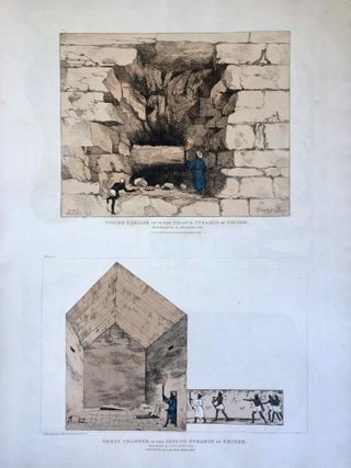 Narrative of the Operations and Recent Discoveries within the Pyramids, Temples, Tombs, and Excavations, in Egypt and Nubia; and of a Journey to the Coast of the Red Sea, in Search of the Ancient Berenice; and Another to the Oasis of Jupiter Ammon, with Plates illustrative of the researches and operations of G. Belzoni in Egypt and Nubia.[newline]M1874a-49.jpeg
