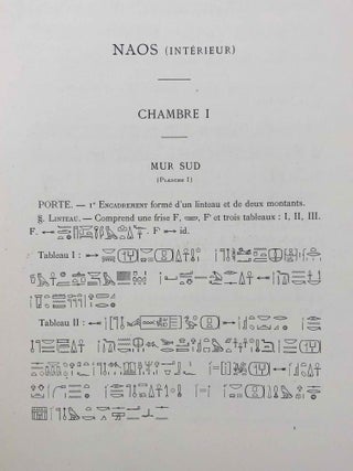 Description et histoire de l'île de Philae. Le temple de Philae (2 fascicules, complete set)