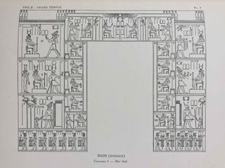 Description et histoire de l'île de Philae. Le temple de Philae (2 fascicules, complete set)