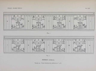 Le temple de Philae (2 fascicules, complete set)[newline]M1876a-12.jpg