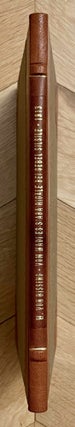 Item #M1884c Vom Wadi Es S’aba Rigâle bei Gebel Silsile. Mit Beiträgen von H. Kees. BISSING...
