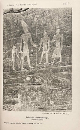 Vom Wadi Es S’aba Rigâle bei Gebel Silsile. Mit Beiträgen von H. Kees.