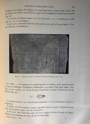 Rapports préliminaires. Tome VII. 1e partie: Médamoud (1929)[newline]M1886a-10.jpg