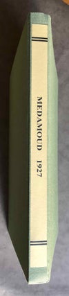 Item #M1889a Rapports préliminaires. Tome V. 1e partie: Médamoud (1927). BISSON DE LA ROQUE...