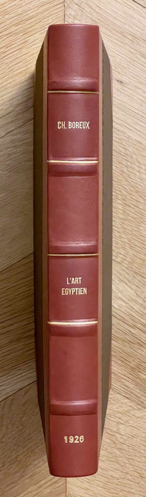 Item #M1905a L’art égyptien. BOREUX Charles.[newline]M1905a-00.jpeg