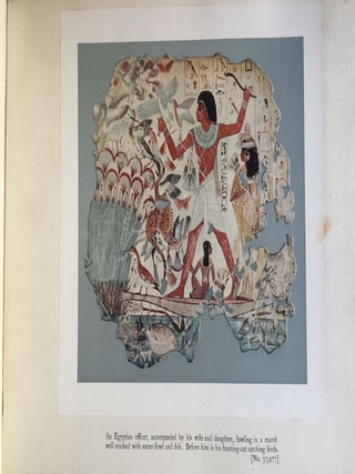 Wall decorations of Egyptian tombs. Illustrated from examples in the British Museum.[newline]M1911-04.jpg