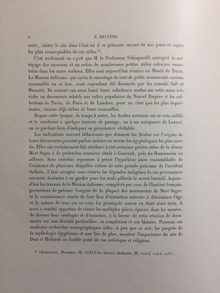 Mert Seger à Deir el Médineh. Fasc. 1 & 2 (complete)