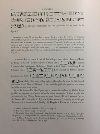 Mert Seger à Deir el Médineh. Fasc. 1 & 2 (complete)