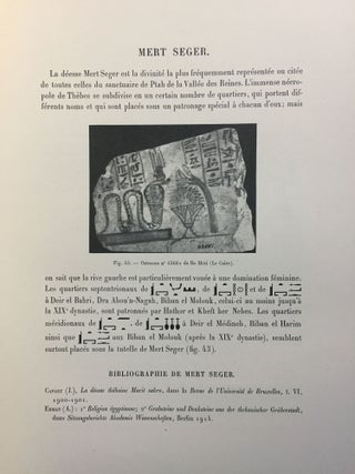 Mert Seger à Deir el Médineh. Fasc. 1 & 2 (complete)