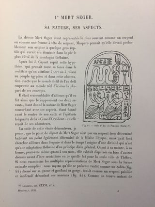 Mert Seger à Deir el Médineh. Fasc. 1 & 2 (complete)