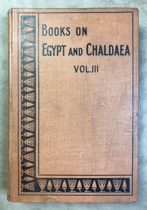 Item #M1930 Egyptian Language. Easy Lessons in Egyptian Hieroglyphics with Sign List. BUDGE...