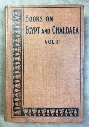 Item #M1930 Egyptian Language. Easy Lessons in Egyptian Hieroglyphics with Sign List. BUDGE...[newline]M1930.jpg