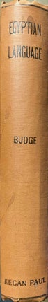 Item #M1930d Egyptian Language. Easy Lessons in Egyptian Hieroglyphics with Sign List. BUDGE...