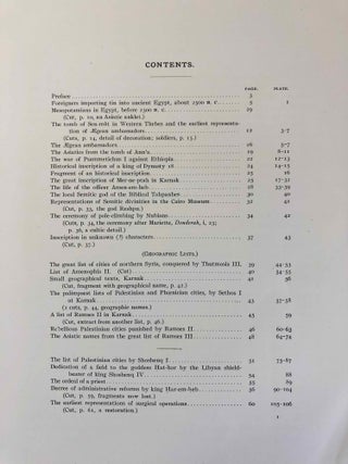Egyptological Researches. Vol. I: Results of a Journey in 1904.[newline]M1933-03.jpg