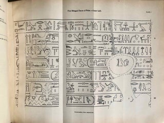 Egyptological Researches. Vol. I: Results of a Journey in 1904. Vol. II: Results of a Journey in 1906. Vol. III: The bilingual decrees of Philae (complete set)[newline]M1933a-57.jpg