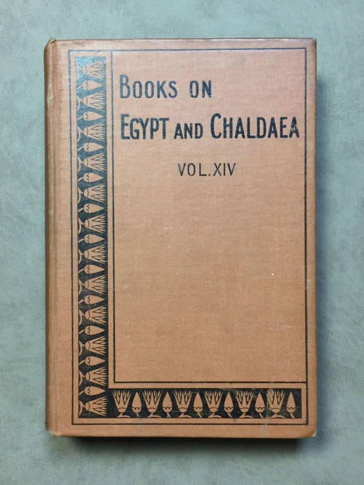 Item #M1935a A History of Egypt from the End of the Neolithic Period to the Death of Cleopatra VII. B.C. 30. Vol VI. Egypt under the priest-kings and Tanites and Nubians. BUDGE Ernest Alfred Wallis.[newline]M1935a.jpg