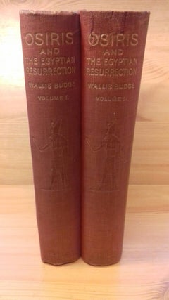Item #M1936 Osiris and the Egyptian resurrection. Vol. I & II (complete set). BUDGE Ernest Alfred...[newline]M1936.jpg