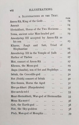 Tutankhamen. Amenism, Atenism and Egyptian monotheism. With hieroglyphic texts of Hymns to Amen and Aten.[newline]M1939-04.jpeg