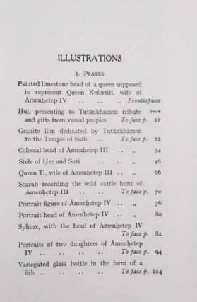 Tutankhamen. Amenism, Atenism and Egyptian monotheism. With hieroglyphic texts of Hymns to Amen and Aten.[newline]M1939-06.jpeg