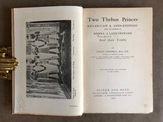 Two Theban Princes. Kha-em-uast & Amen-khepeshf, sons of Rameses III. Menna, a land-steward and their tombs[newline]M1946a-01.jpg
