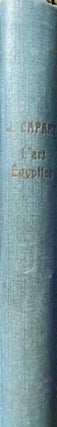 Item #M1954f Propos sur l’art égyptien. CAPART Jean