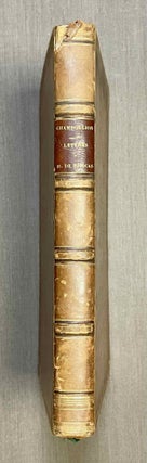 Item #M1964b Lettres à M. le duc de Blacas d’Aulps... relatives au Musée Royal Égyptien de...[newline]M1964b-00.jpeg