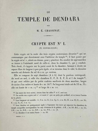 Le temple de Dendara. Volumes I to IX (1st edition)[newline]M1971a-19.jpeg