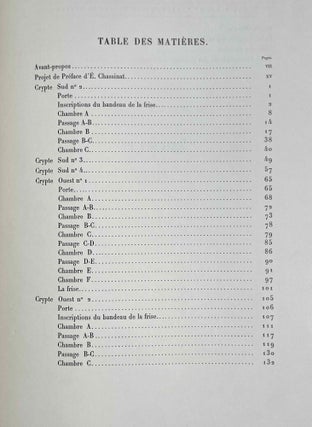 Le temple de Dendara. Volumes I to IX (1st edition)[newline]M1971a-25.jpeg