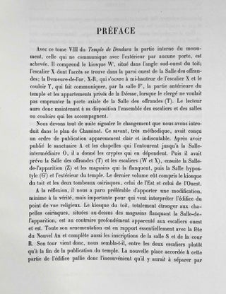 Le temple de Dendara. Volumes I to IX (1st edition)[newline]M1971a-34.jpeg