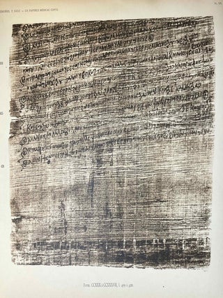 Un papyrus m&eacute;dical copte