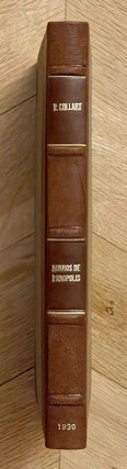 Item #M1983 Nonnos de Panopolis. Études sur la composition et le texte des Dionysiaques. COLLART...