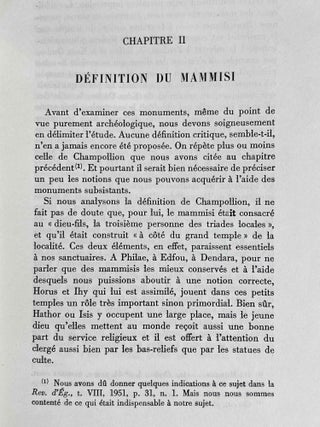 Les mammisis des temples égyptiens