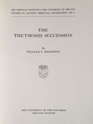 The Thutmosid Succession[newline]M2031a-01.jpg