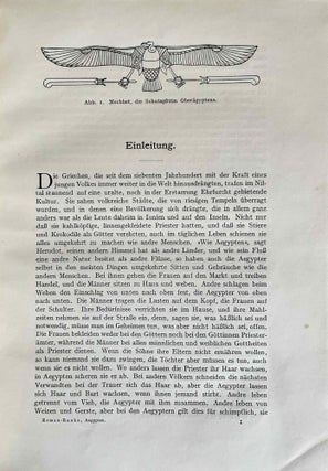 Aegypten und aegyptisches Leben im Altertum. Neu bearbeitet von Hermann Ranke.[newline]M2040-10.jpeg