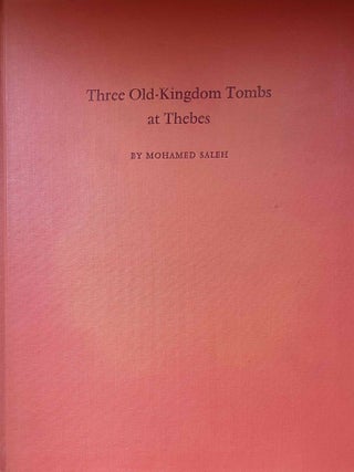 Item #M2044d Three Old Kingdom tombs at Thebes. SALEH Mohammed[newline]M2044d-00.jpeg