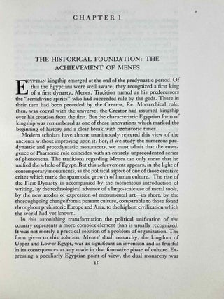 Kingship and the Gods. A study of ancient Near Eastern religion as the integration of society & nature.
