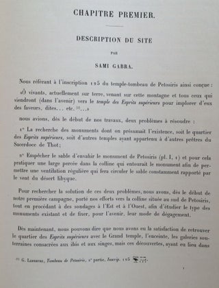Rapport sur les fouilles d’Hermoupolis ouest (Touna el-Gebel)