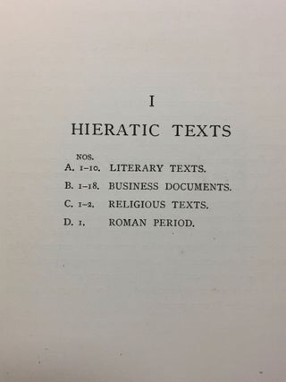 Theban Ostraca. Part I: Hieratic Texts, by Allan H. Gardiner. Part II: Demotic texts, by Herbert Thompson. Part III: Greek texts, by J.G. Milne. Part IV: Coptic texts, by Herbert Thompson.. Edited from the originals, now mainly in the Ontario Museum of Archaeology, Toronto and the Bodleian Library, Oxford. University of Toronto Studies.[newline]M2069a-04.jpg