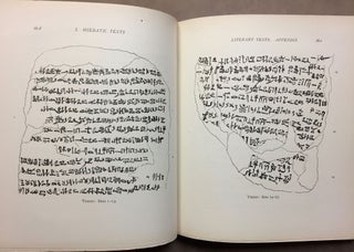 Theban Ostraca. Part I: Hieratic Texts, by Allan H. Gardiner. Part II: Demotic texts, by Herbert Thompson. Part III: Greek texts, by J.G. Milne. Part IV: Coptic texts, by Herbert Thompson.. Edited from the originals, now mainly in the Ontario Museum of Archaeology, Toronto and the Bodleian Library, Oxford. University of Toronto Studies.[newline]M2069a-10.jpg